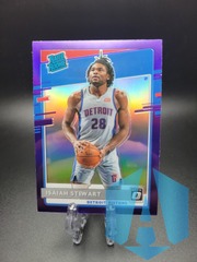 2020-21 Panini Donruss Optic Isaiah Stewart #166 Rated Rookie Purple Holo Prizm